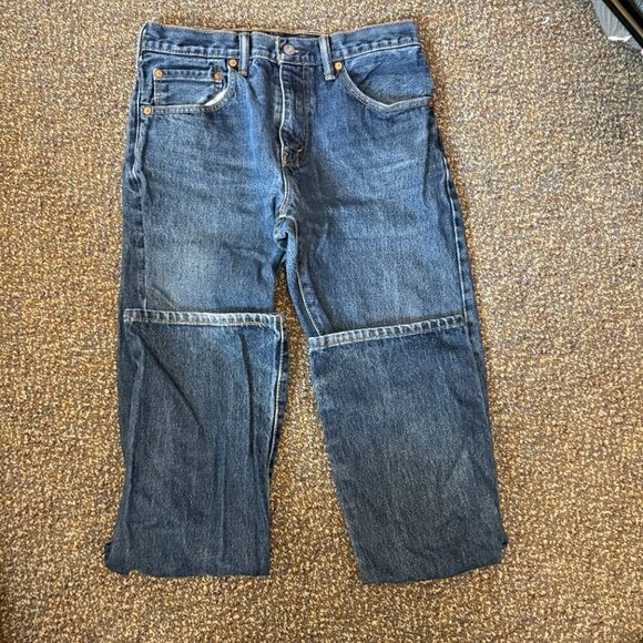 Levi’s 517 bootcut jeans dark wash size 31x34 - Picture 2 of 5